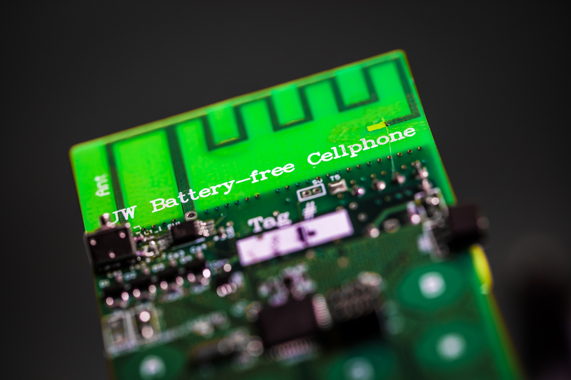 UW engineers have designed the first battery-free cellphone that can send and receive calls using only a few microwatts of power