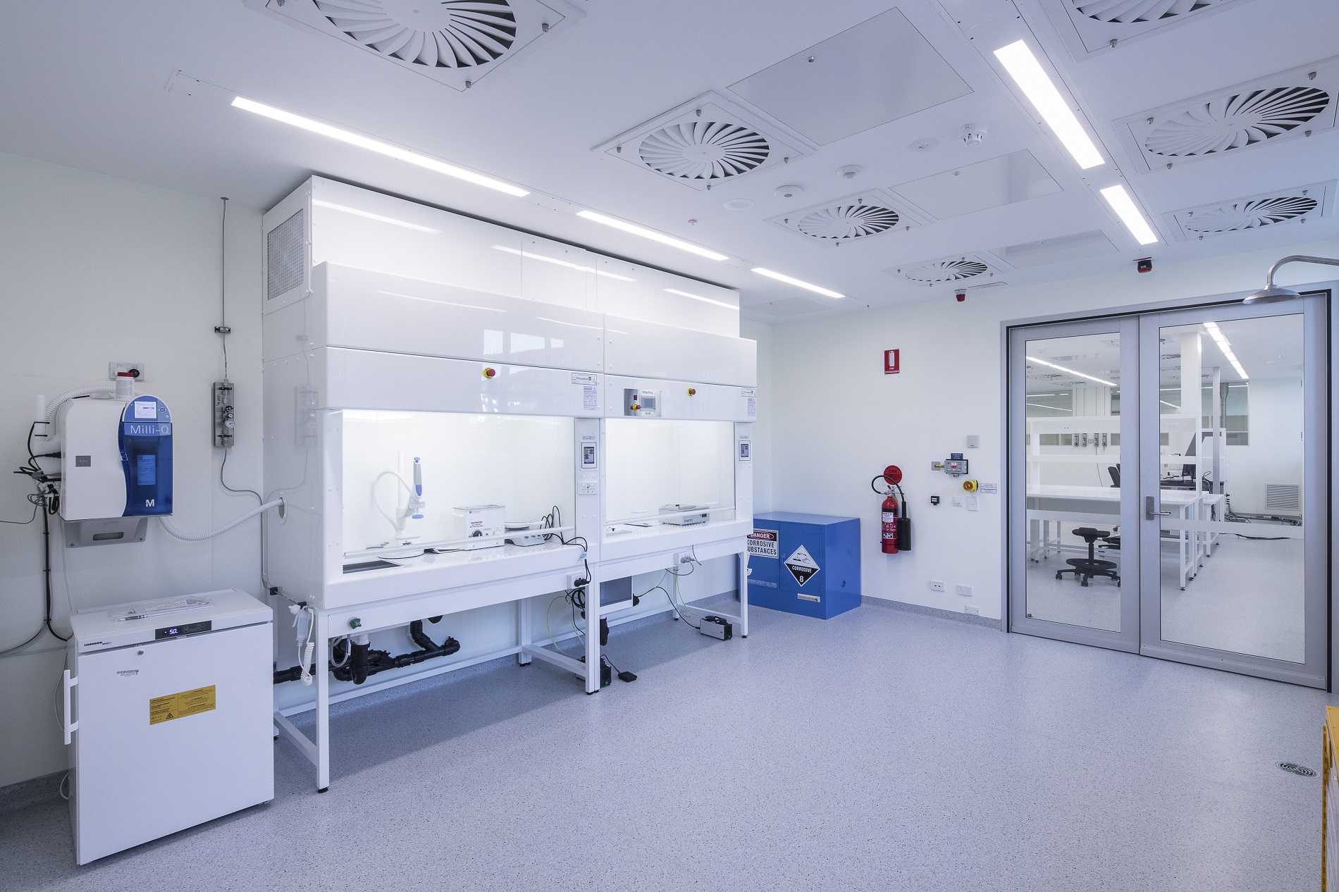 One of the new UNSW laboratories that will be used for the company’s research