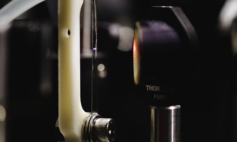Researchers use lasers to generate terahertz pulses via interaction with a target
