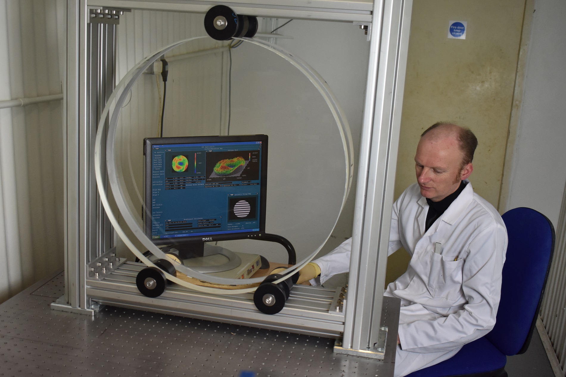 Optical Surfaces Ltd. has developed a 600mm Fizeau interferometer enabling it to now offer quality testing of flats in a single aperture up to 600mm in diameter.