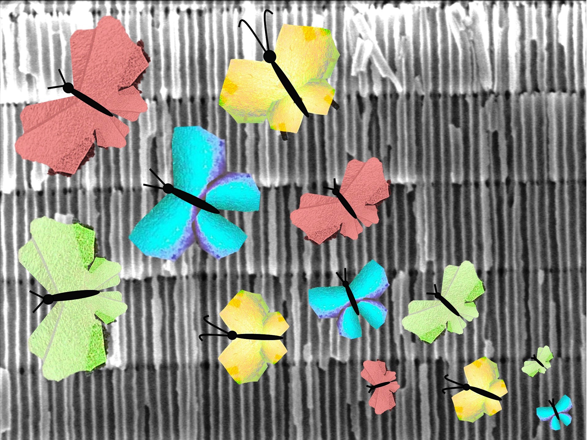Intricate meso-scale internal structure of the all-dielectric porous metamaterials enables structural color formation akin to that displayed by colorful butterfly wings