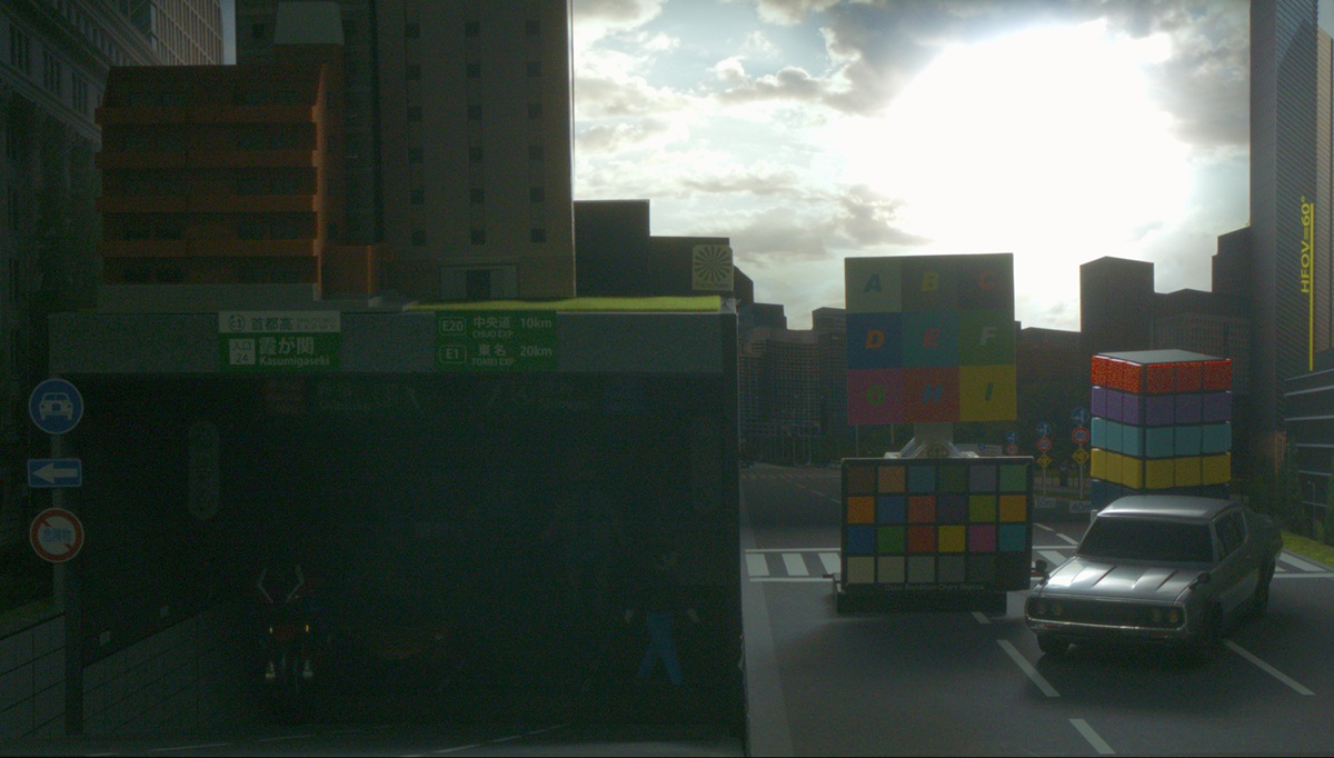 Single exposure imaging on a conventional product