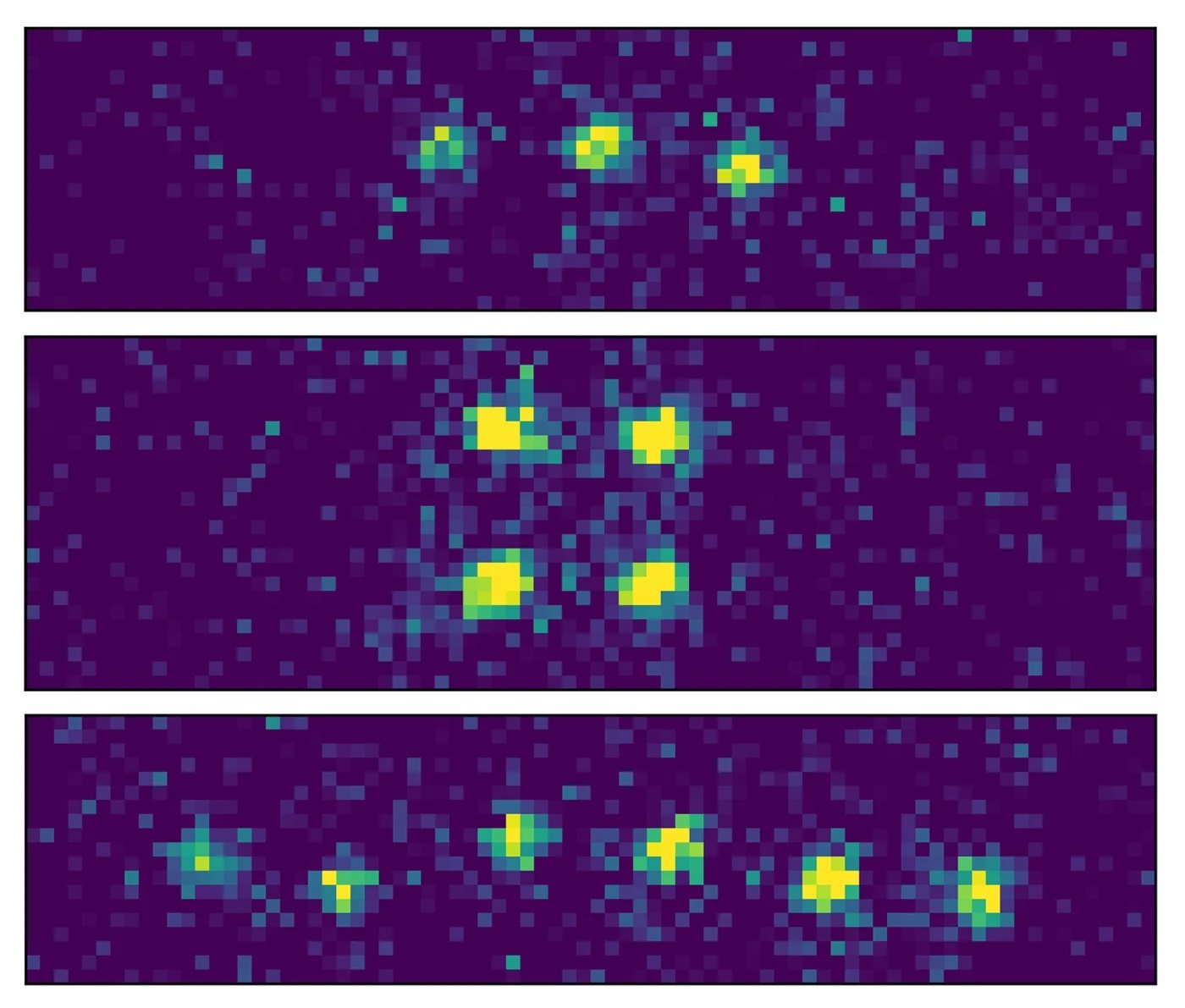 So far, the Garching scientists have been able to manipulate up to six rubidium atoms as quantum bits in the optical resonator with the light tweezers.