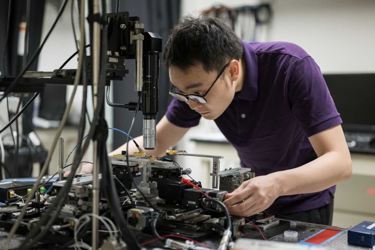 Electrical and computer engineering PhD student Zhengdong Gao