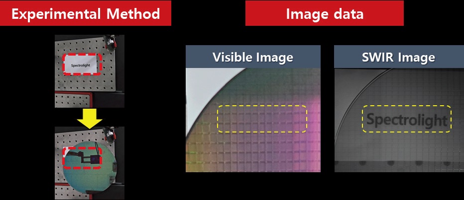 Figure 1. Wafer transmission image using Spectrolight TLS