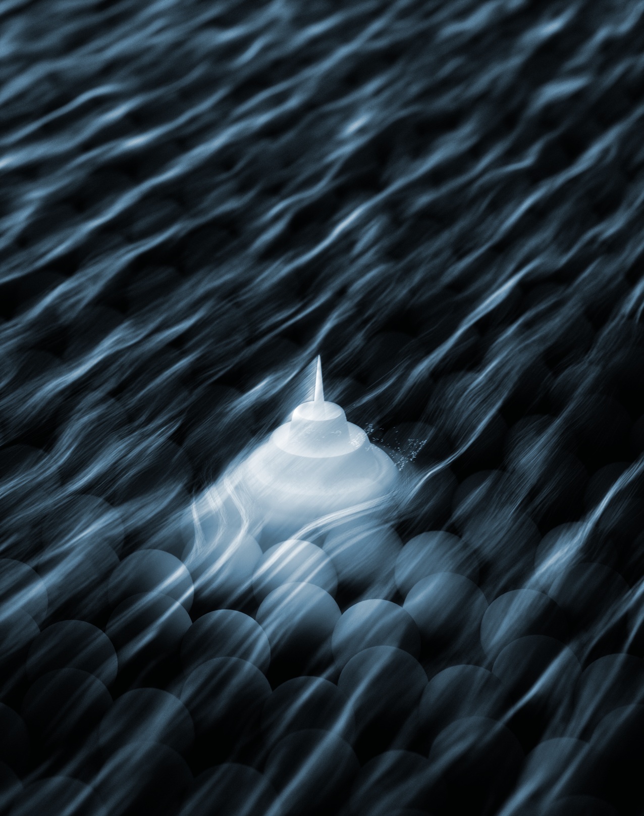A glimpse into how hidden geometry shapes the motion of electrons in quantum materials.