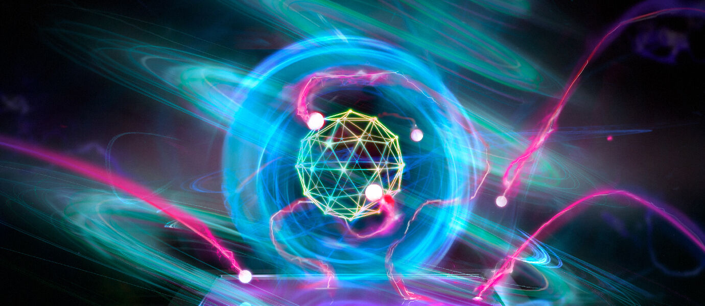 Artistic impression of a superconducting quantum heat engine.