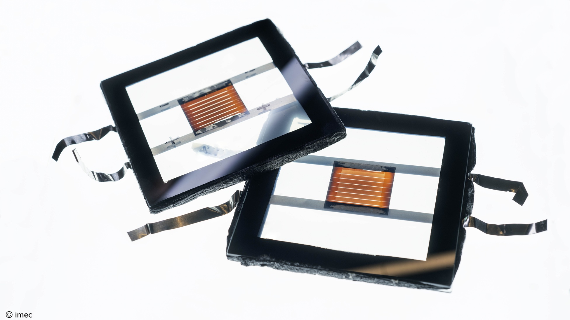 Solar perovskite mini modules.