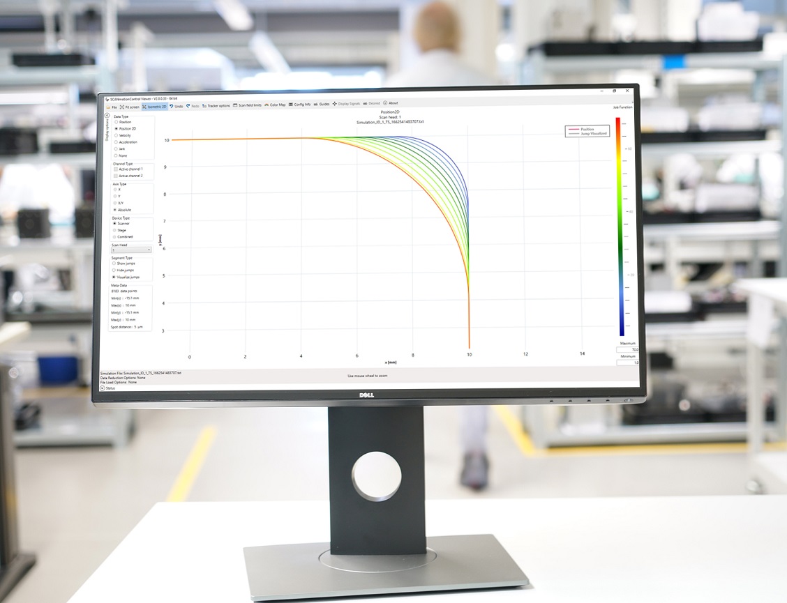 SCANmotionControl software offers superior laser process control and maximizes throughput