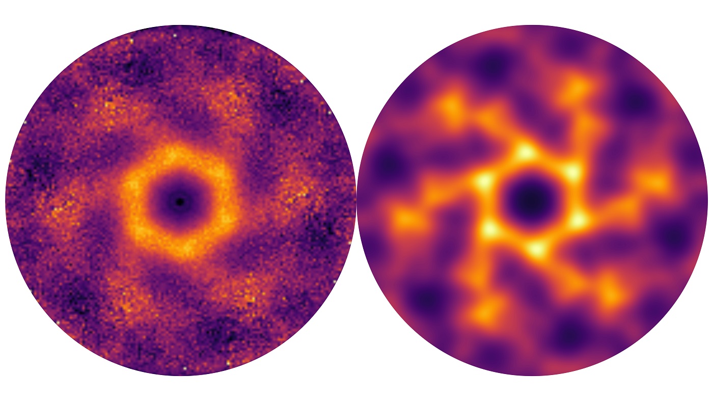 The comparison between the data obtained experimentally at the ISIS neutron source and the results of the theoretical analysis using the PFFRG method shows excellent agreement.